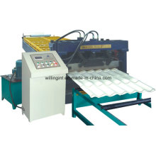 Auto Steel Sheet Tile Roll Forming Machine